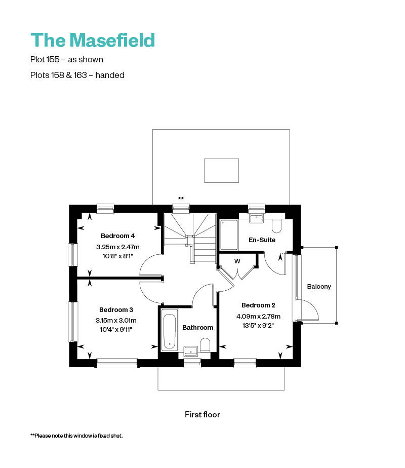 Floorplan of house for sale in Weybridge