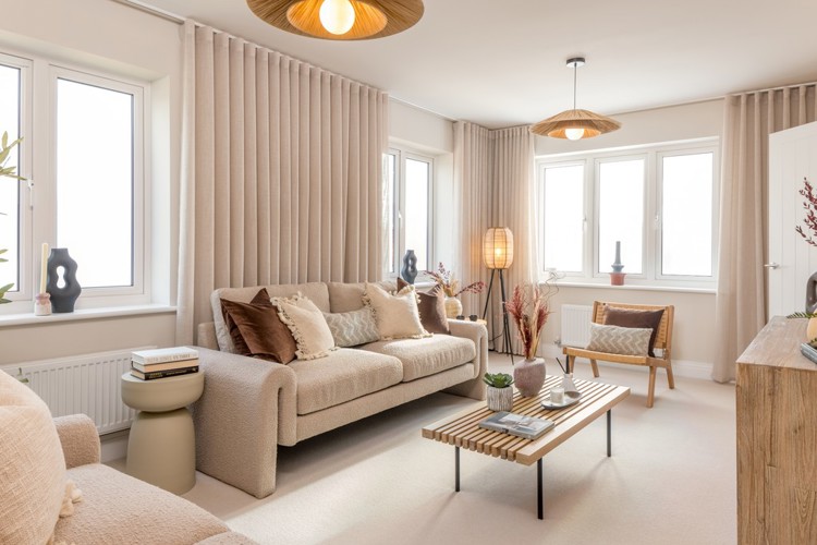 Living room in 4 bedroom house for sale Bovingdon