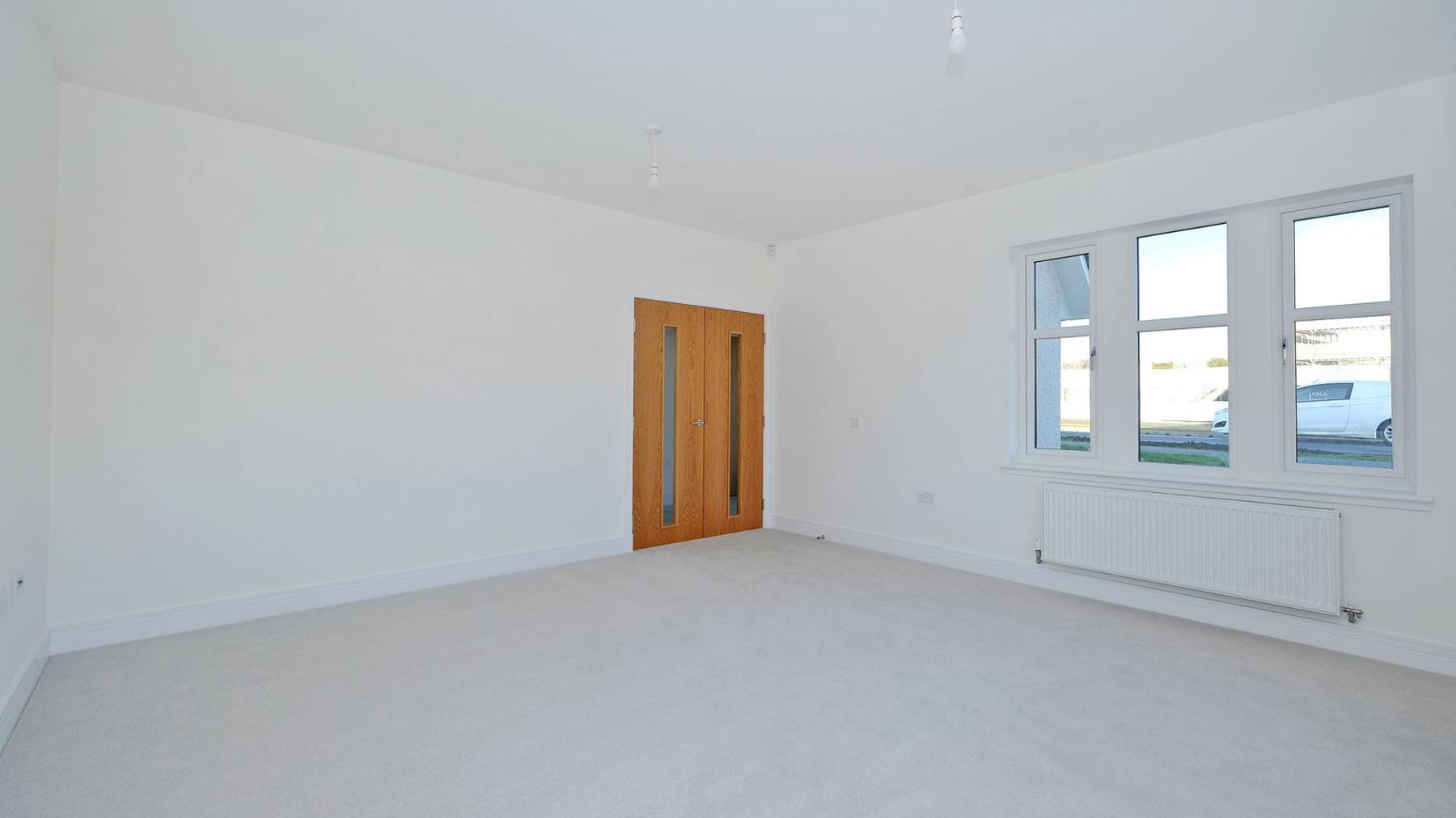 Living room in the Lowther house type in Murtle Den Park, Milltimber 