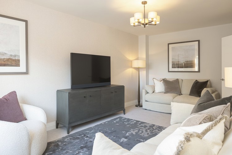 The laurel living room