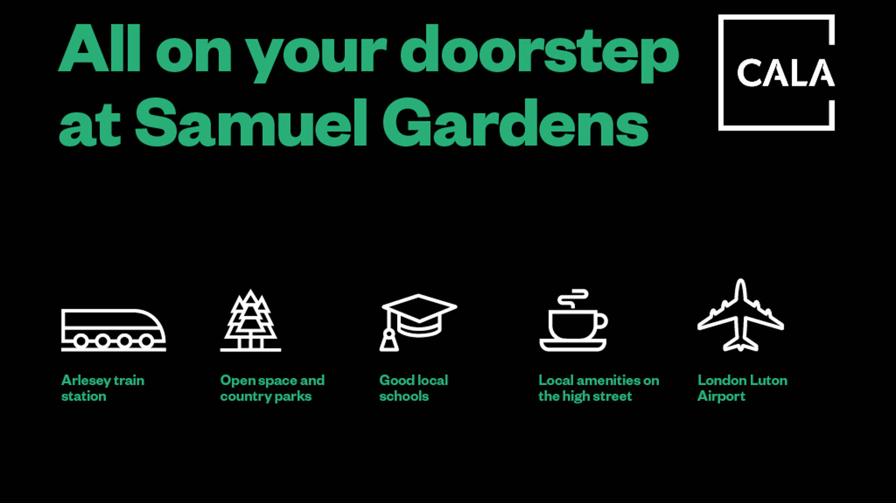 All On Your Doorstep At Samuel Gardens, Arlesey
