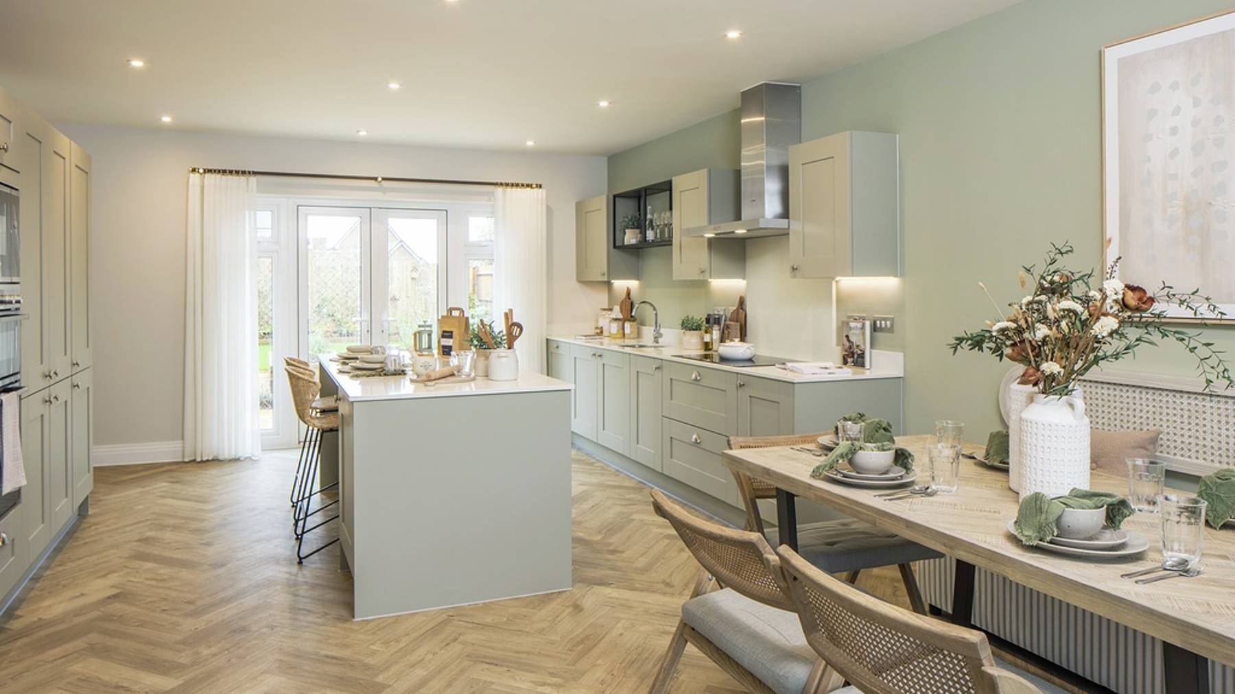 Photography of Cala's 4 bedroom Walnut showhome at Nobel Park. Houses for sale in Didcot, Oxfordshire. 
