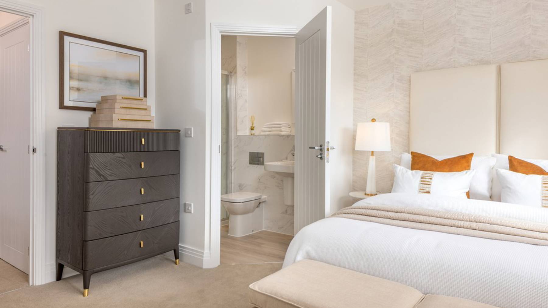 Poplar bedroom 2 and ensuite - Nobel Park Phase 2
