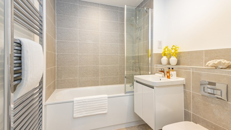 Bathroom of apartment for sale in Winchester