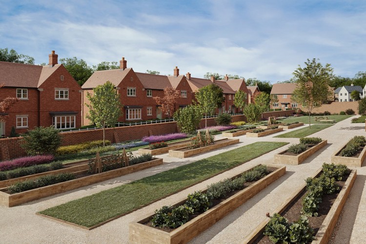 Worting Park | Walled Garden CGI
