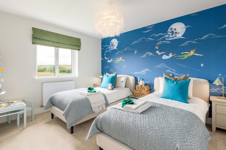 5 bedroom showhome | spacious children's bedroom 
