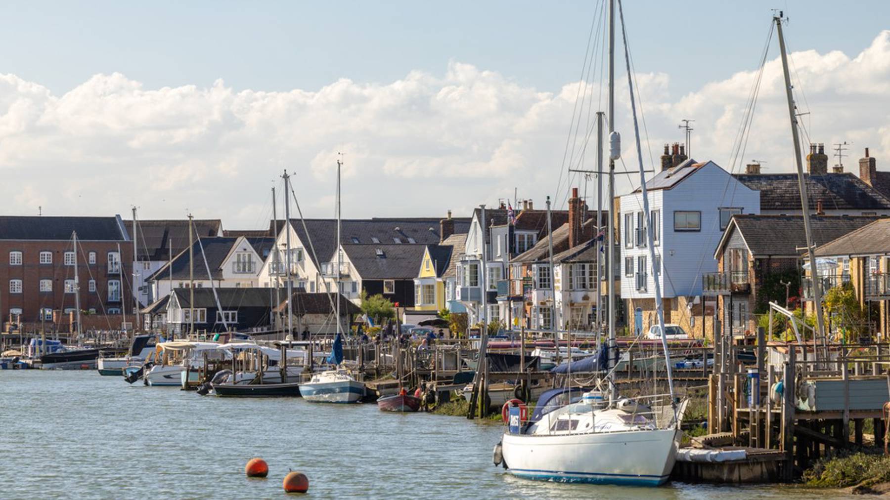 The Dry Dock In In Wivenhoe, Essex