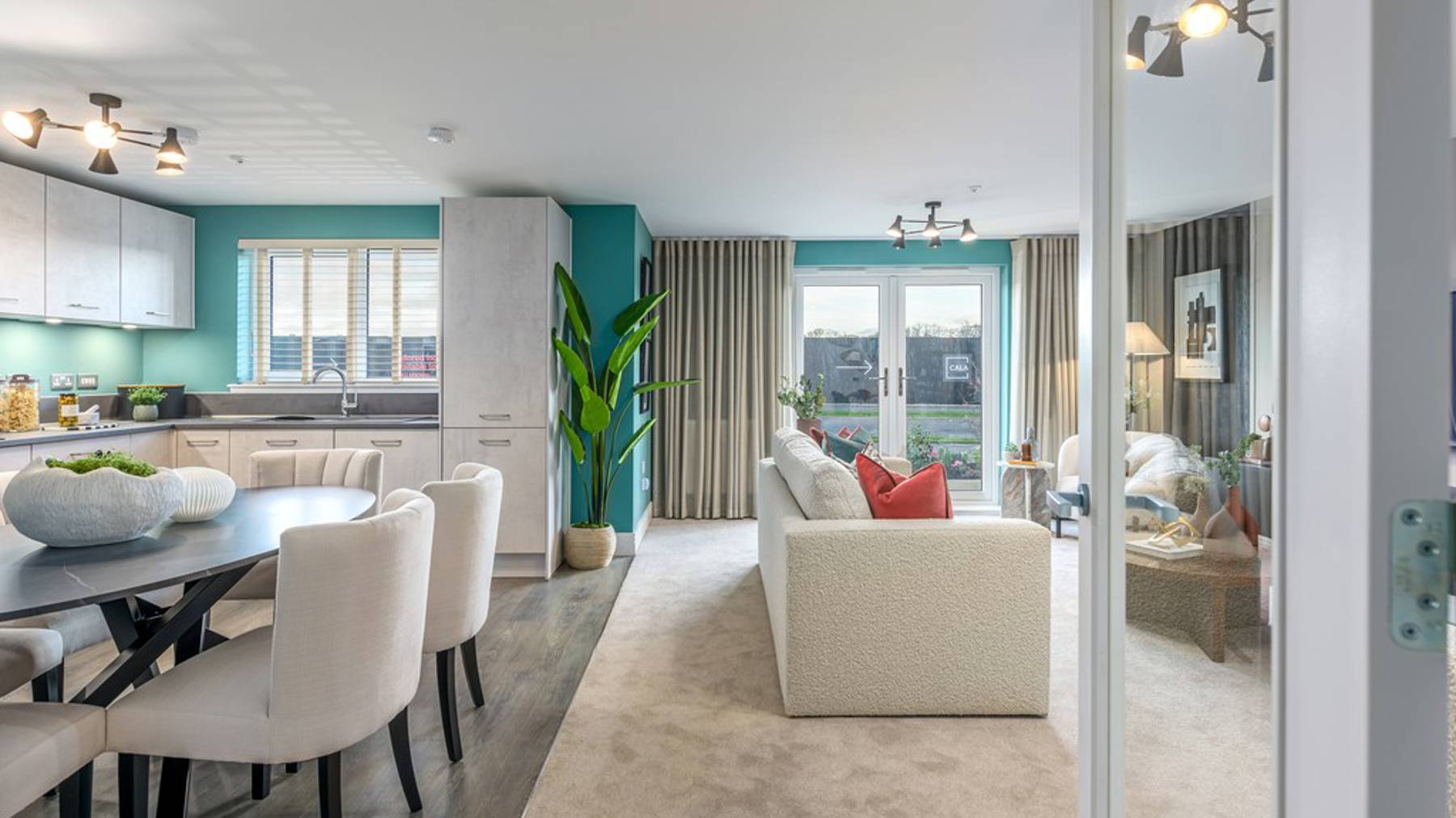 3 Bed Apartment | Kitchen Living Area