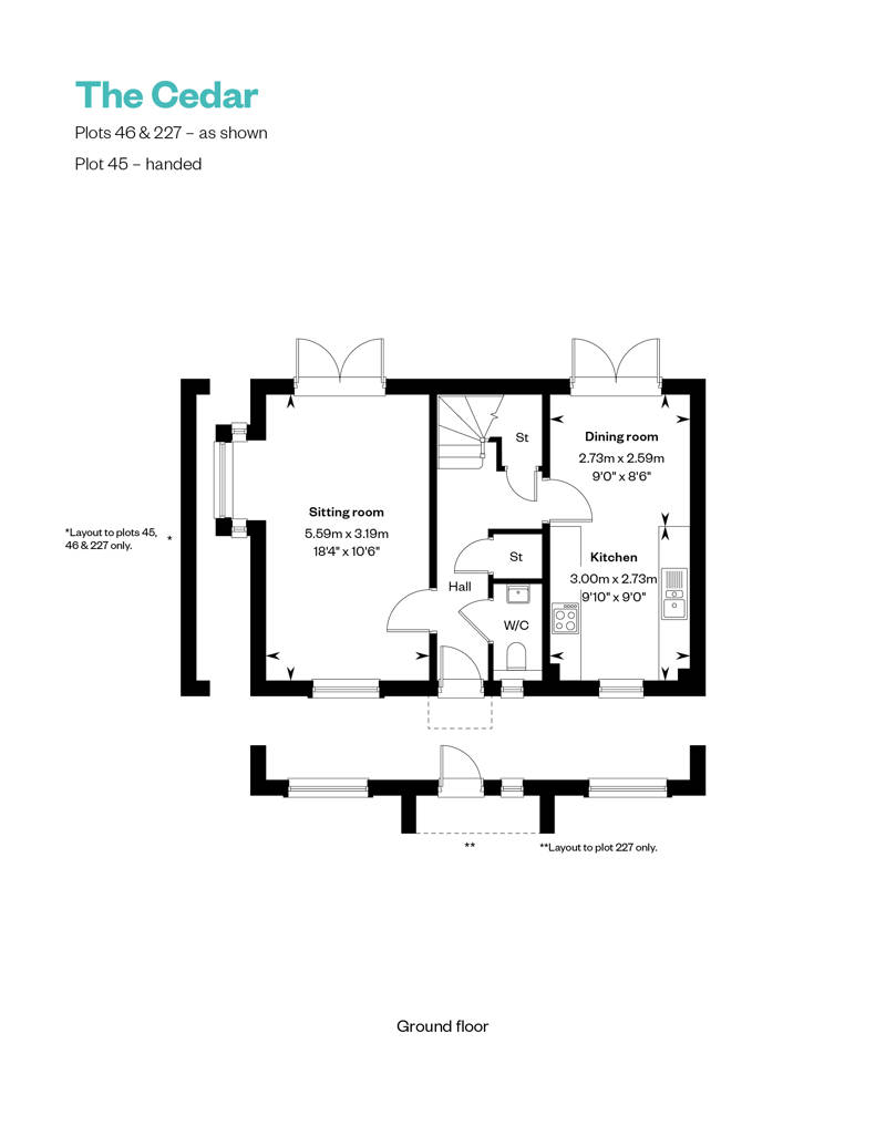 Floorplan of house for sale in Wimborne