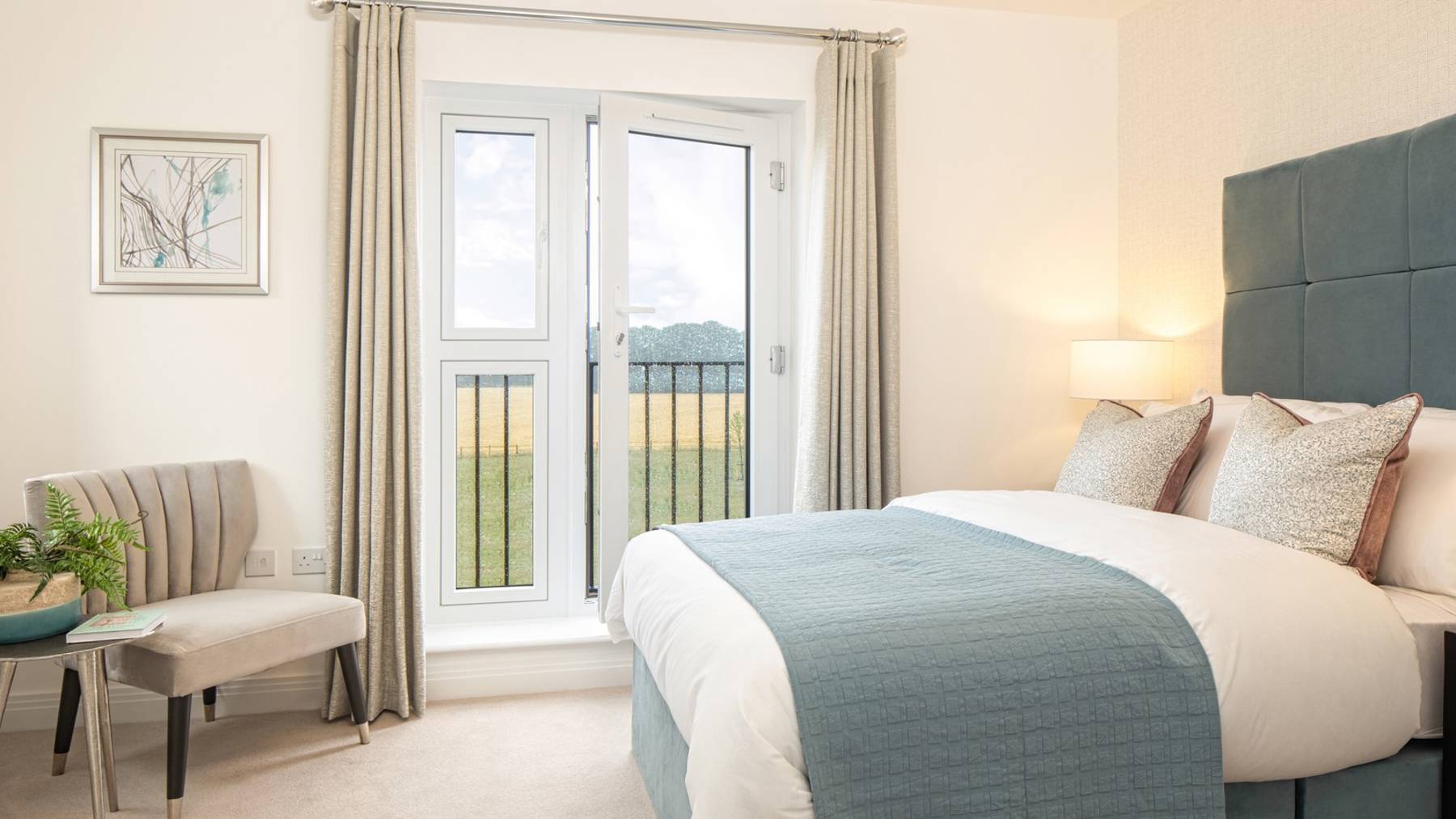 Bedroom of house for sale in Winchester, Hampshire