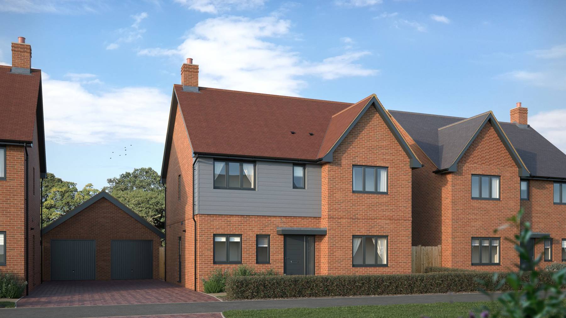 Computer Generated Image of The Gidea, 4 bed home for sale at Cross Trees Park, Shrivenham