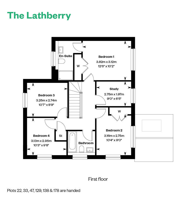 Floorplan of house for sale in Deepcut