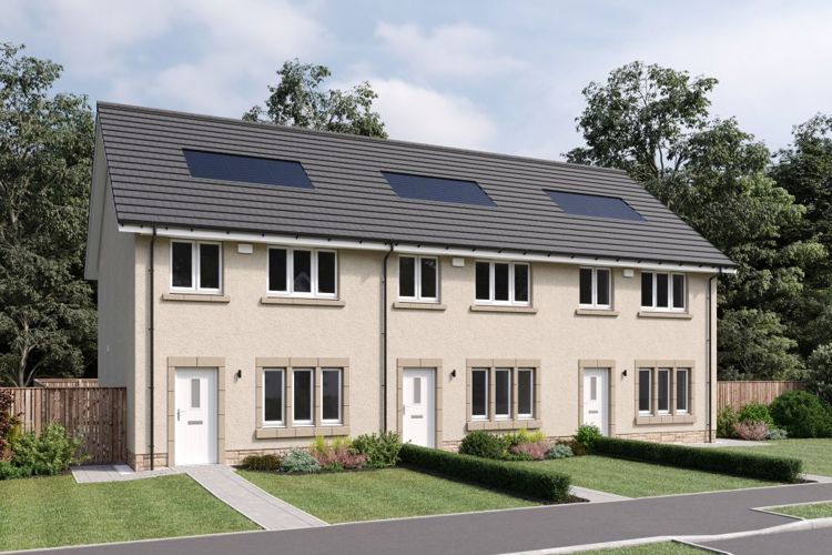 The Allan External CGI | 3 bedroom home for sale in Edinburgh
