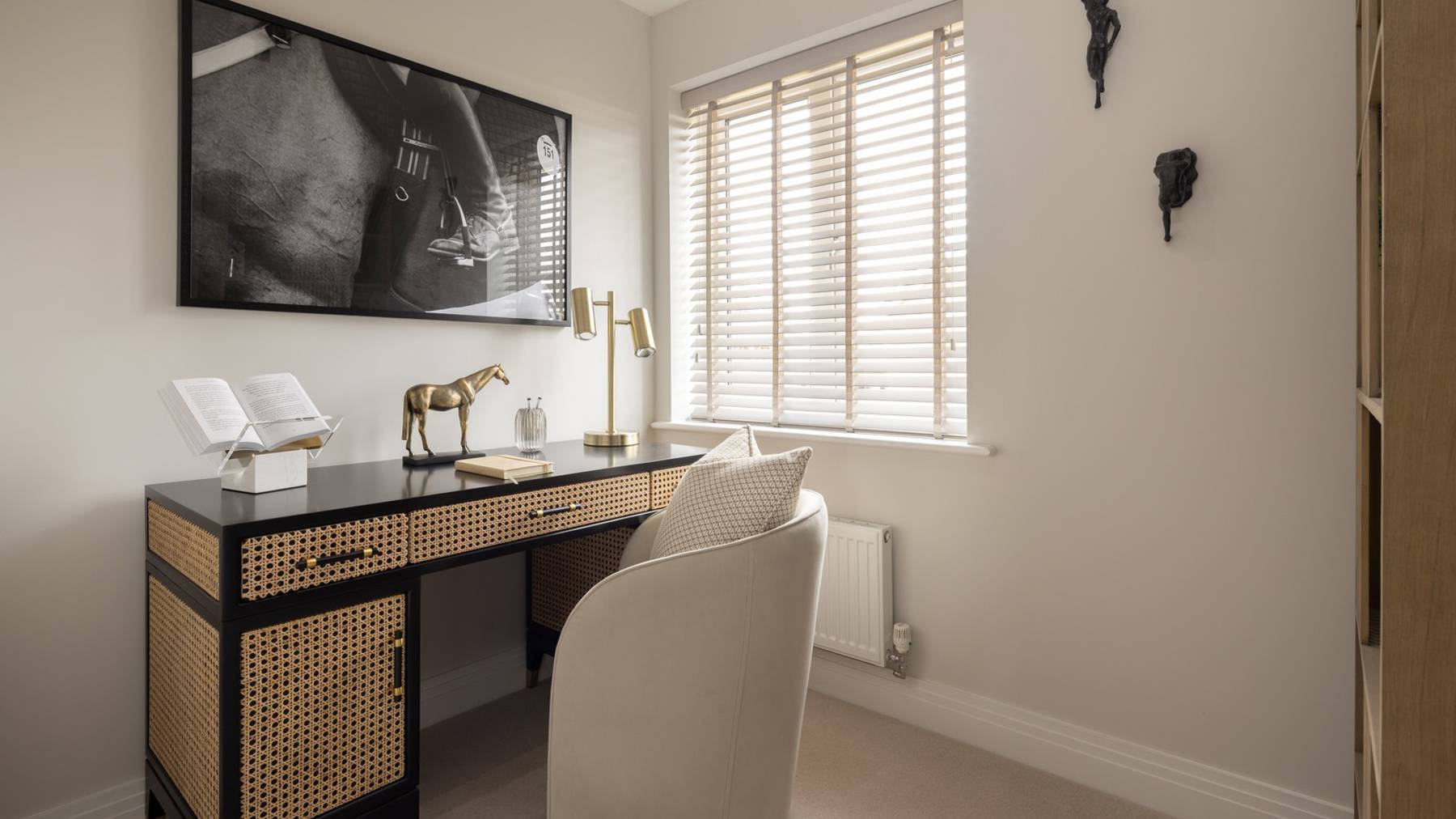 Study of house for sale at Worting Park. New homes for sale in Basingstoke