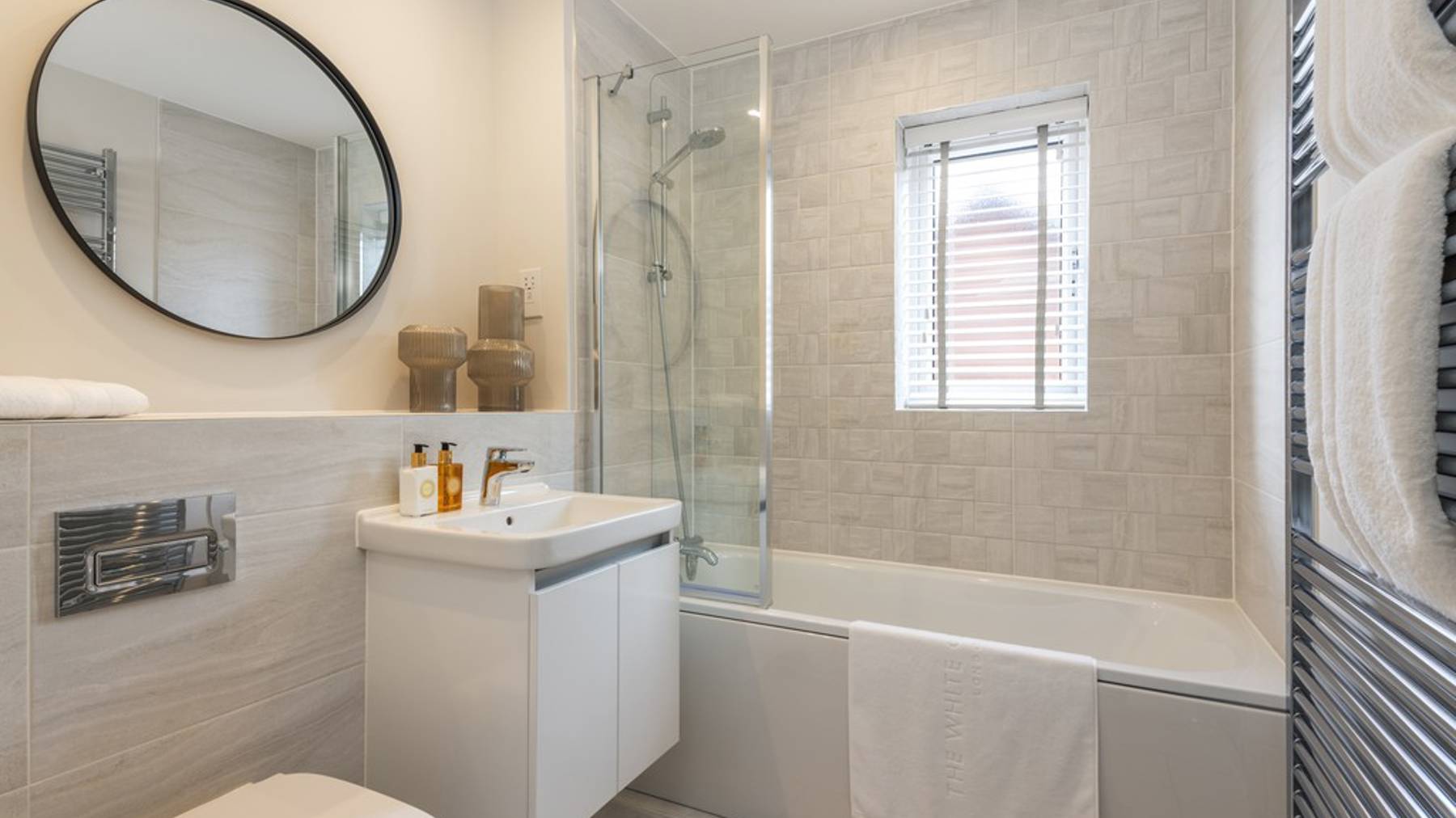 Bathroom of house for sale in Egham, Surrey
