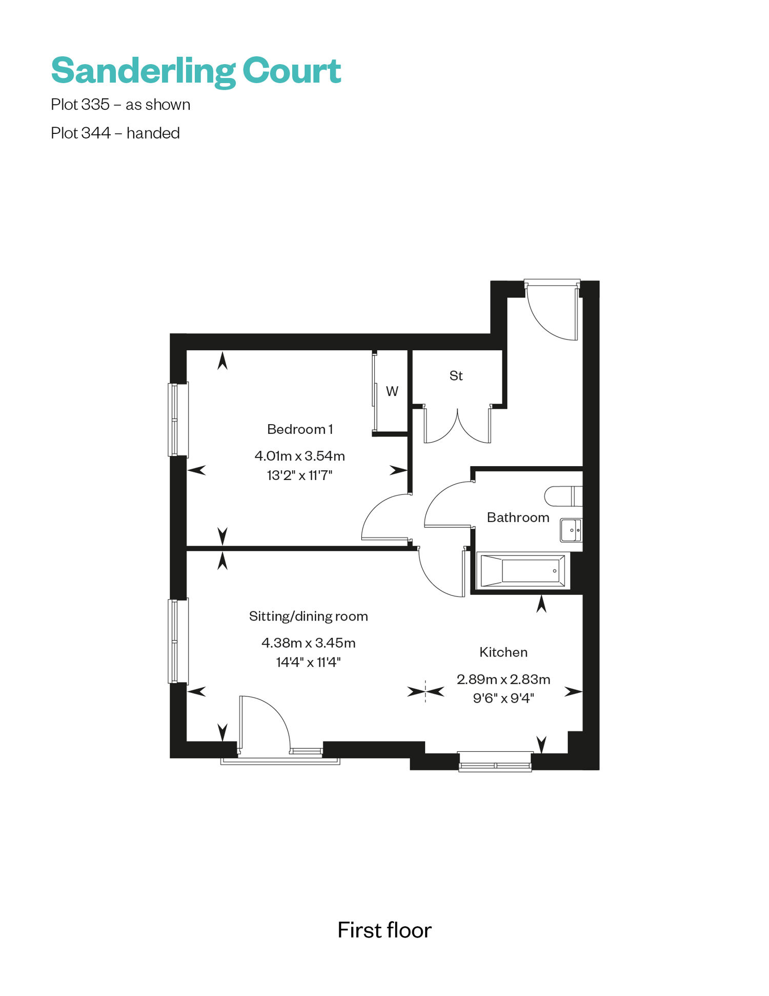 NMP Sanderling Court 335&344 Floorplan