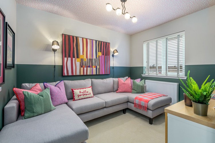 4 bedroom showhome | versatile downstairs room, suitable for a family room, snug, or playroom