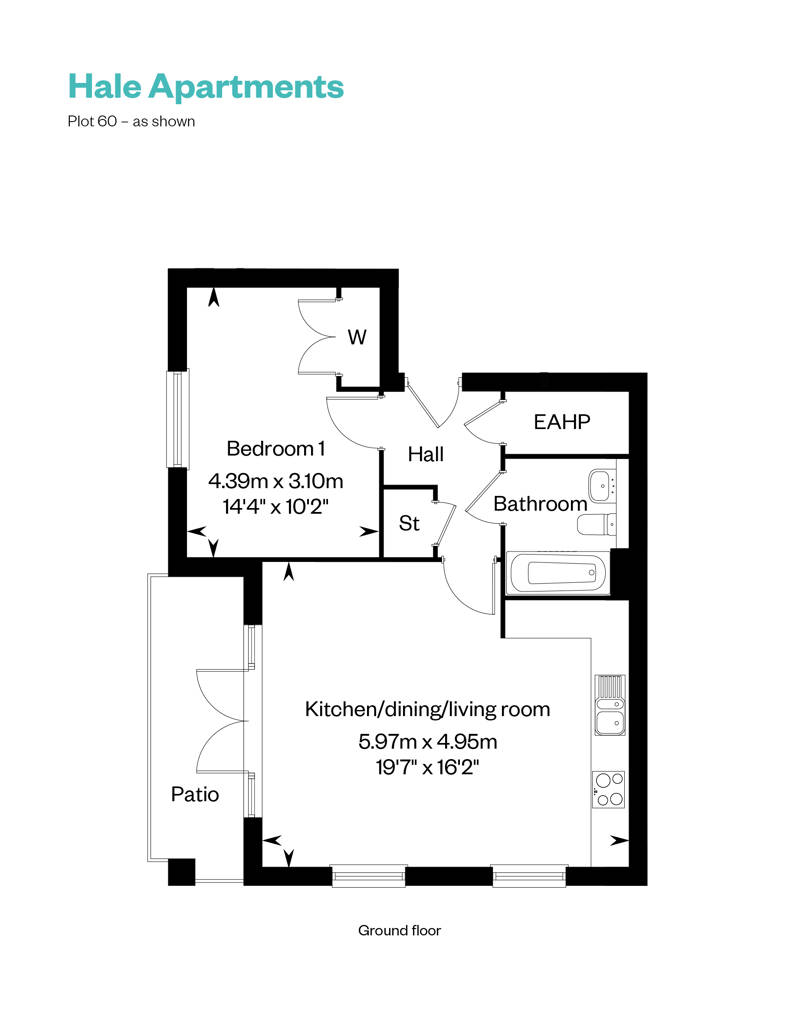 Hale Apartments_plot 60 floor plan_Cala at Waterbeach 