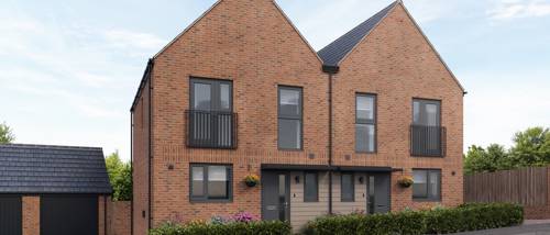 Computer Generated Image of houses for sale in Winchester