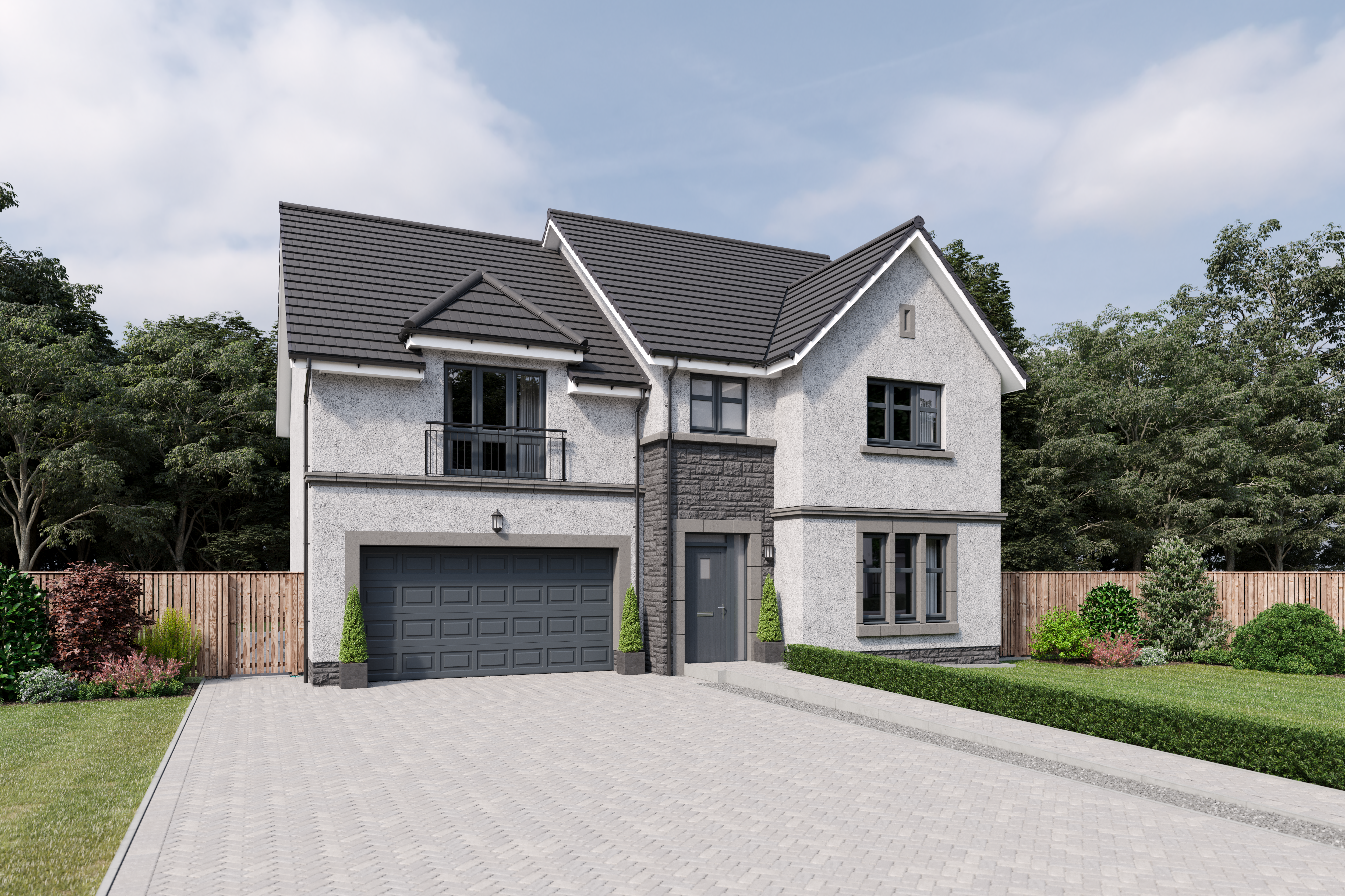 Garvie housetype at Raemoir Park, Banchory 