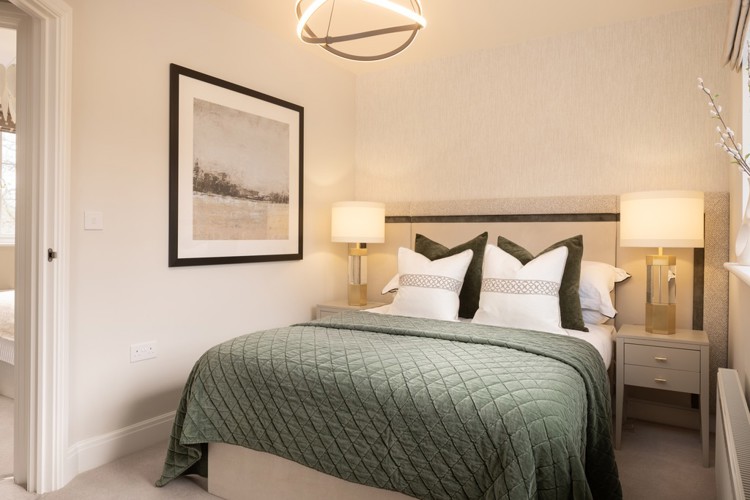 Showhome image of the Rowan at Knightwood Chase. Four bedroom home for sale in Fordingbridge