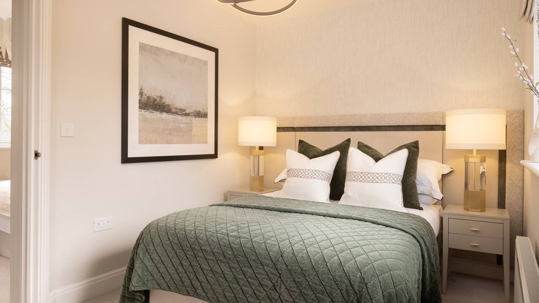 Showhome image of the Rowan at Knightwood Chase. Four bedroom home for sale in Fordingbridge