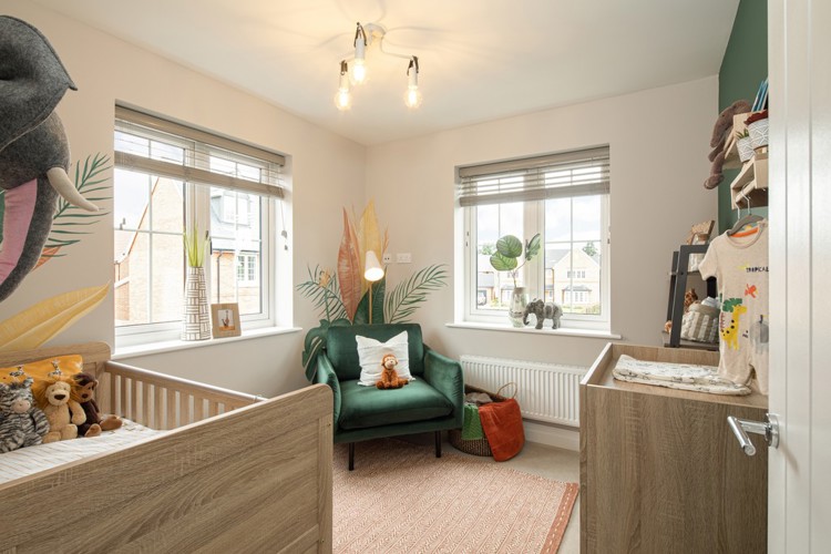 Twinflower bedroom in 4 bedroom houses for sale potters bar