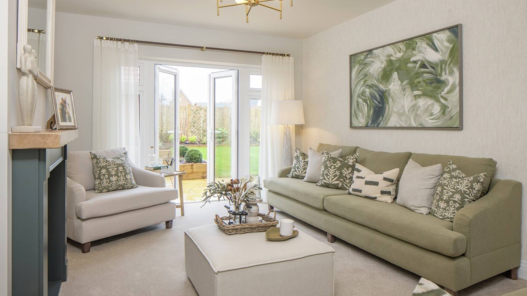 Photography of Cala's 4 bedroom Walnut showhome at Nobel Park. Houses for sale in Didcot, Oxfordshire. 