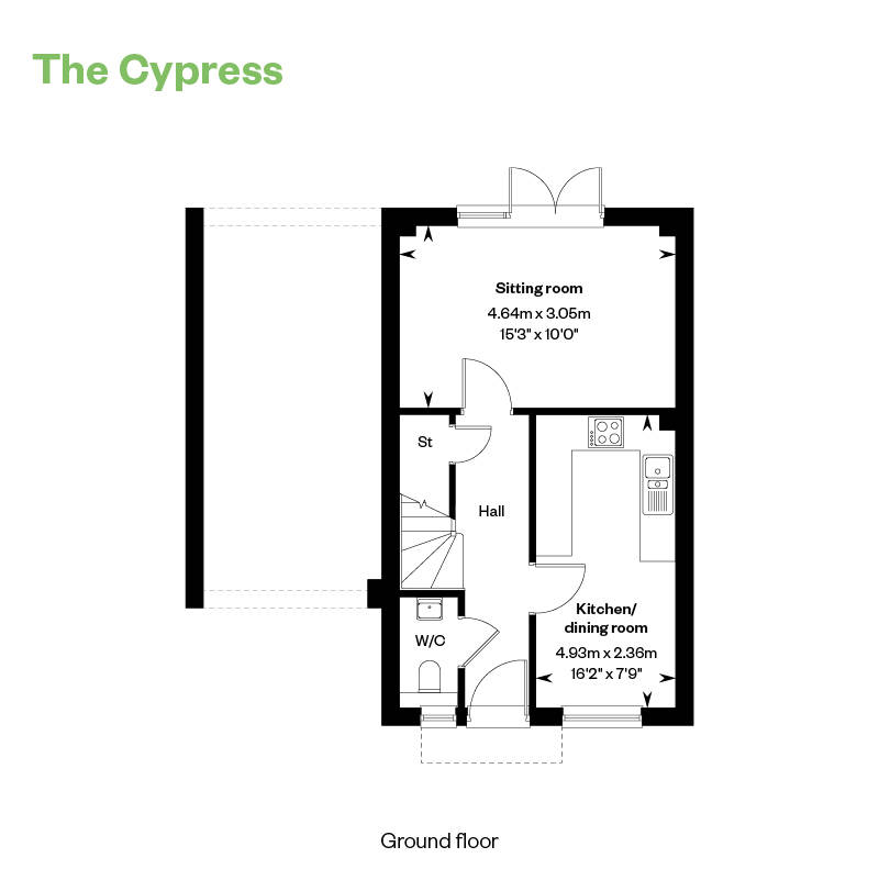 Floorplan of house for sale in Winchester, Hampshire