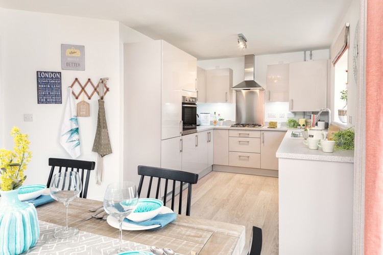 Chestnut house type kitchen 2, 3 bedroom house for sale in Bicester
