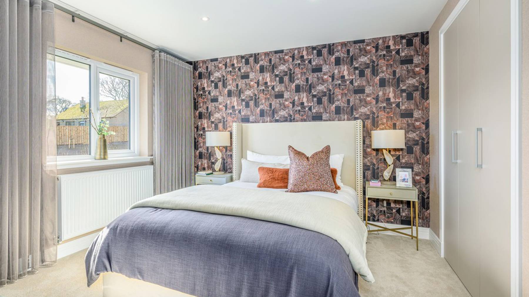 Netherhall Gardens The Madingley Bedroom1 With Built In Wardrobe