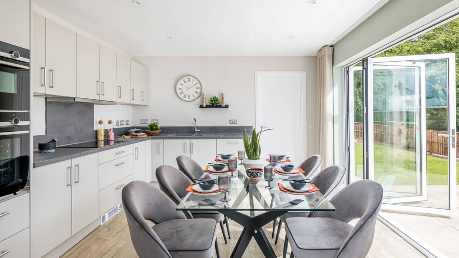 4 bedroom showhome | designer kitchen integrated appliances