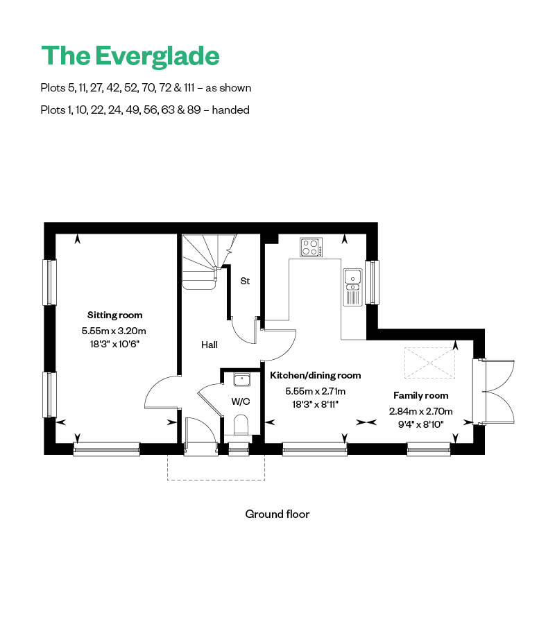 Floorplan of house for sale in Crowthorne