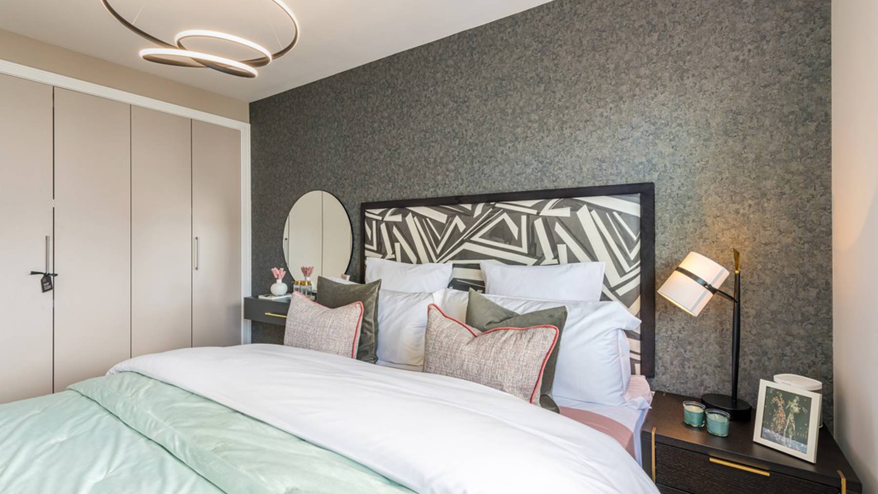 3 bedroom showhome | light-filled generous bedroom with fitted wardrobes as standard 