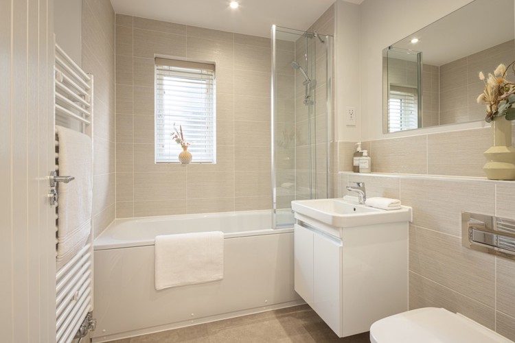 Family bathroom of houses for sale in Crowthorne