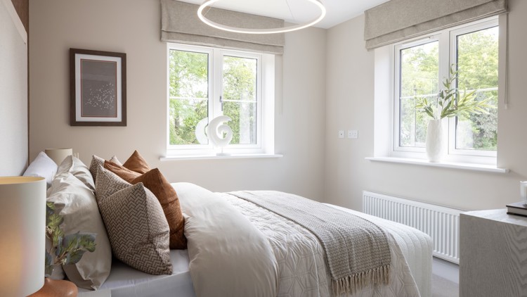 Bedroom of house for sale in Winchester, Hampshire