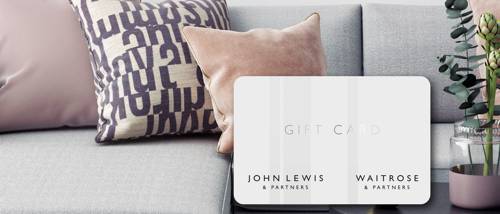John Lewis Gift Card 3500X2333